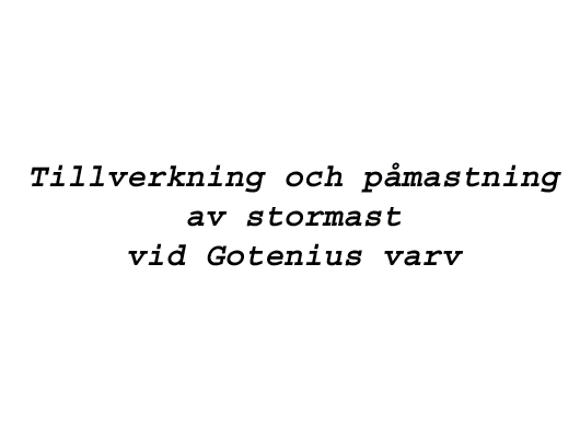 Stormasten